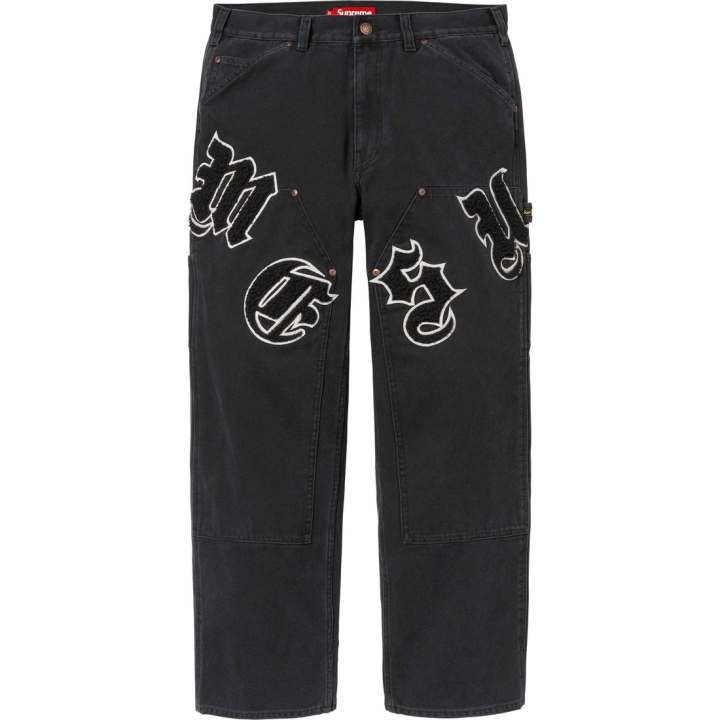 Supreme Supreme Old English Canvas Double Knee Painter Pant