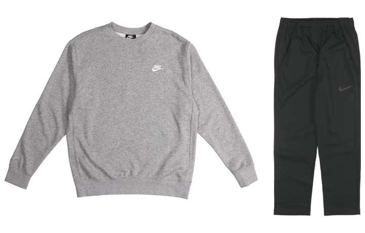 Nike Nike Clothing Sets Men's Gray/Black