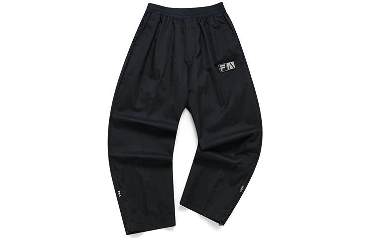 FILA FUSION ARIES Collaboration Collection Knitted Sweatpants Unisex Pitch Black