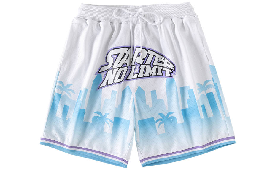 STARTER STARTER Sports Shorts Unisex White Moderate