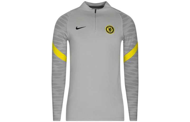 Nike Nike Chelsea Soccer Jersey Men's Yellow Gray