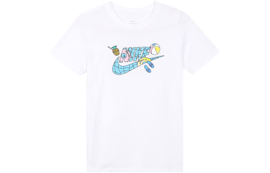 Nike Nike T Shirts Women's Crew Neck Moderate Straight Fit