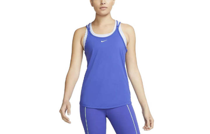 Nike Nike Tank Tops Women's Blue Halter Neck