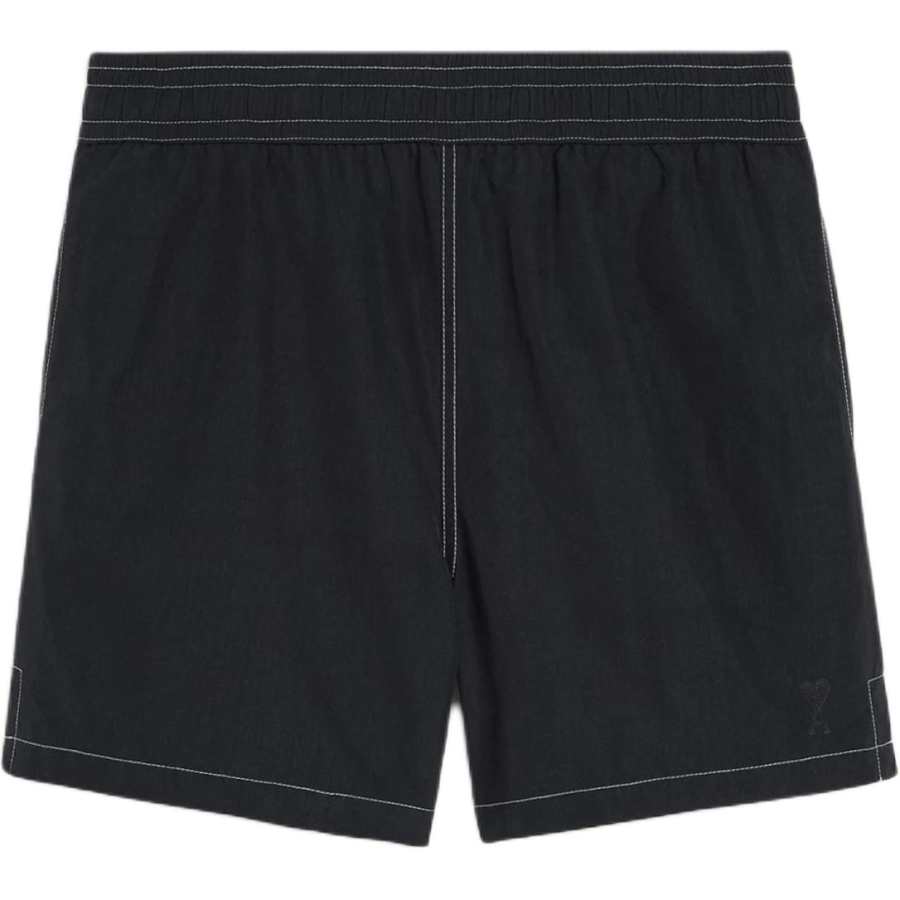 AMIPARIS Ami Paris Logo Embroidered Swim Shorts
