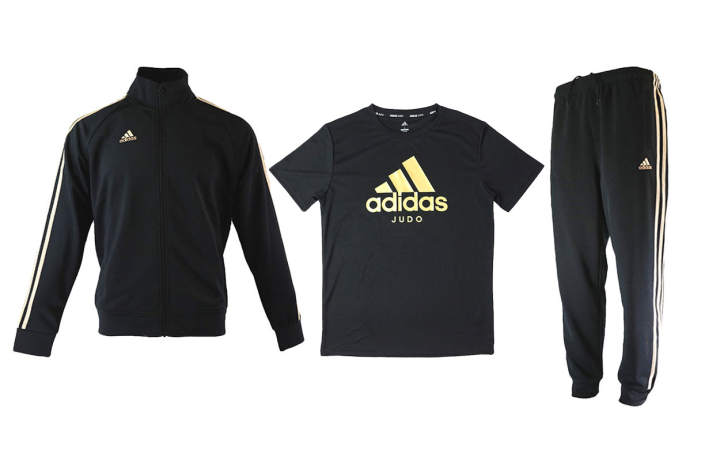 Adidas Adidas Casual Sportswear Men's 3 Pack Black Gold