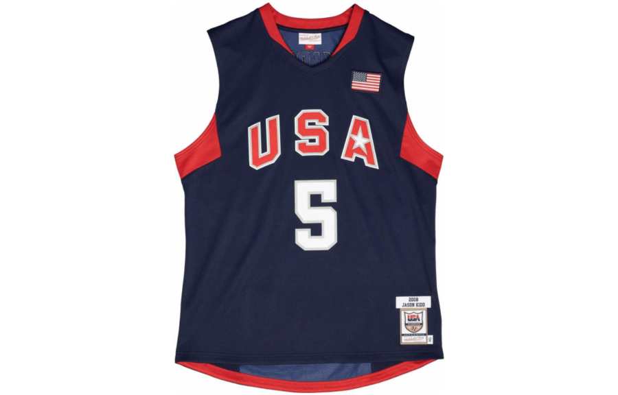 Mitchell Ness Mitchell Ness "NBA Usa 2008 Jason Kidd" basketball jerseys