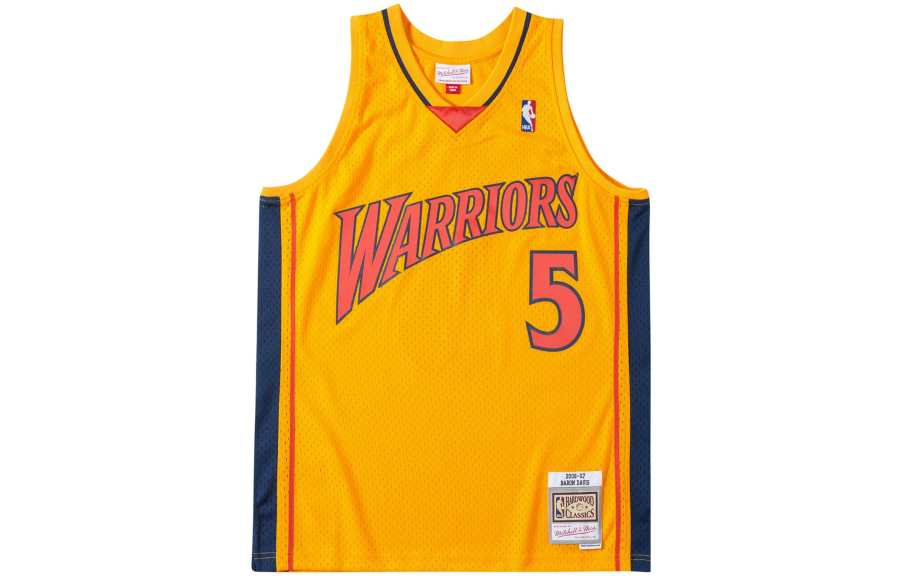 Mitchell Ness Mitchell Ness Basketball Jersey Men's Yellow