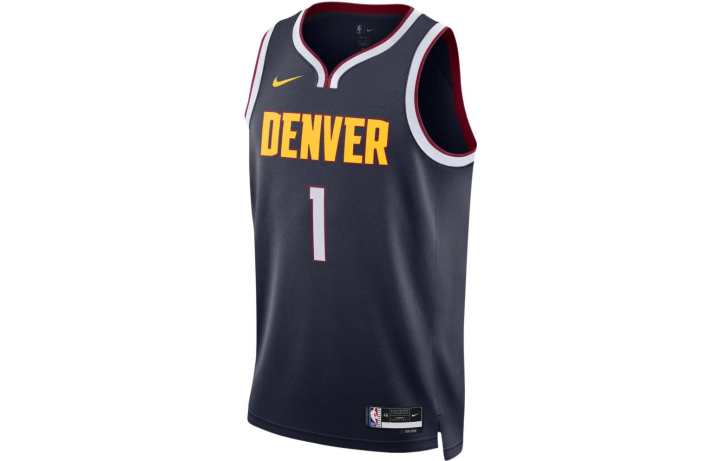Nike Nike Basketball Jersey Unisex Navy Blue