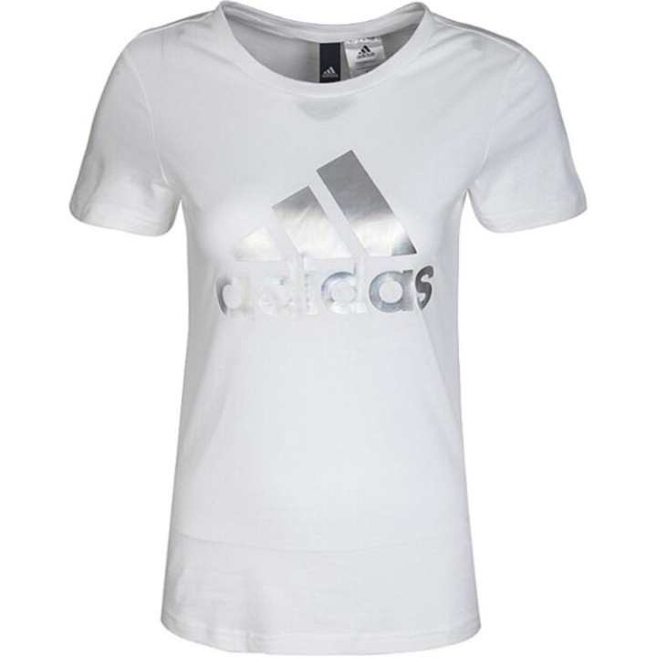 Adidas Adidas T Shirts Women's White Crew Neck Moderate