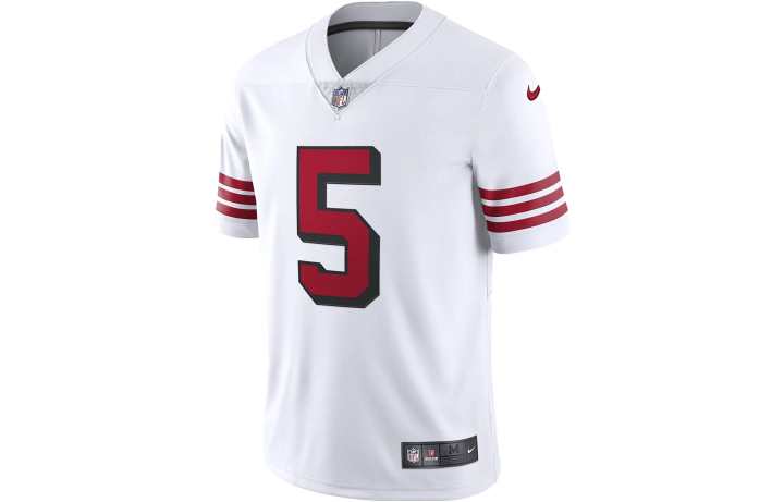Nike Nike Soccer Jerseys Men's White Moderate Straight Fit