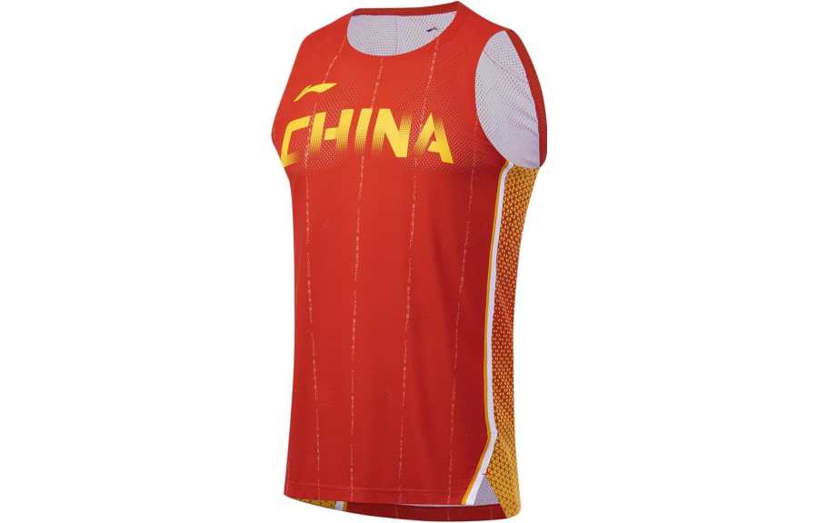 Li-Ning Li Ning Sports Basketball Collection Basketball Jersey Men's Bright Neon
