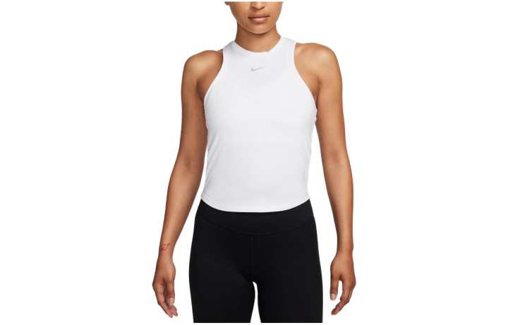 Nike Nike Tank Tops Women's White Crew Neck Moderate Other