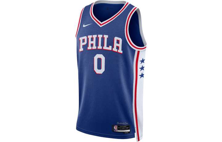 Nike Nike Basketball Jersey Unisex Blue