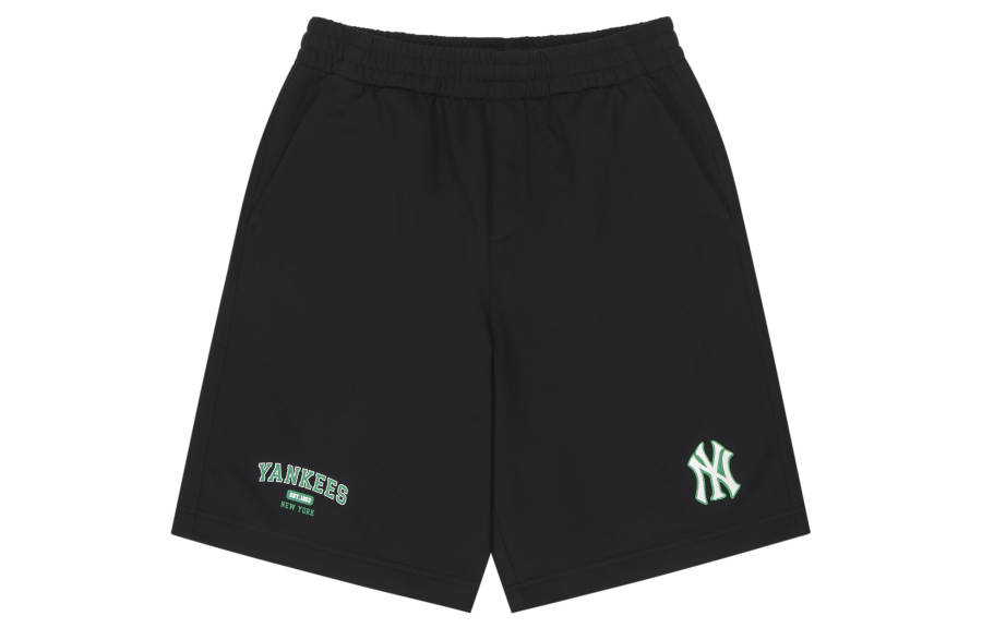 MLB College Style Series Casual Shorts Unisex Black Moderate