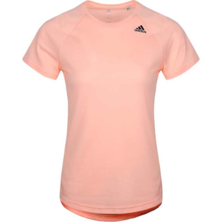 Adidas Adidas T Shirts Women's Yellow Crew Neck Moderate
