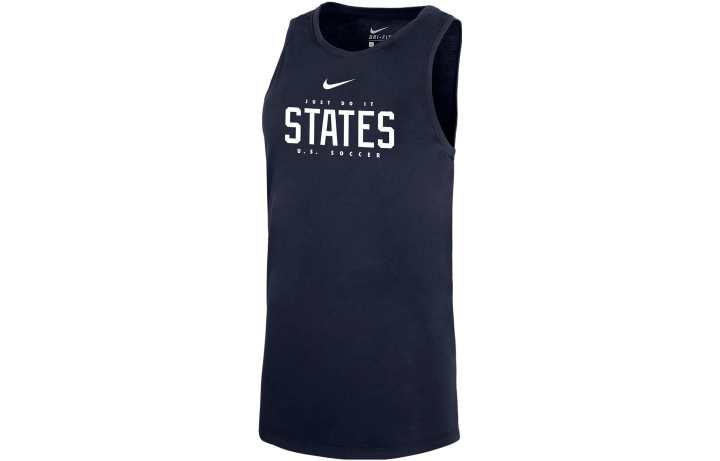 Nike Nike Tank Tops Women's Blue Crew Neck Moderate Other