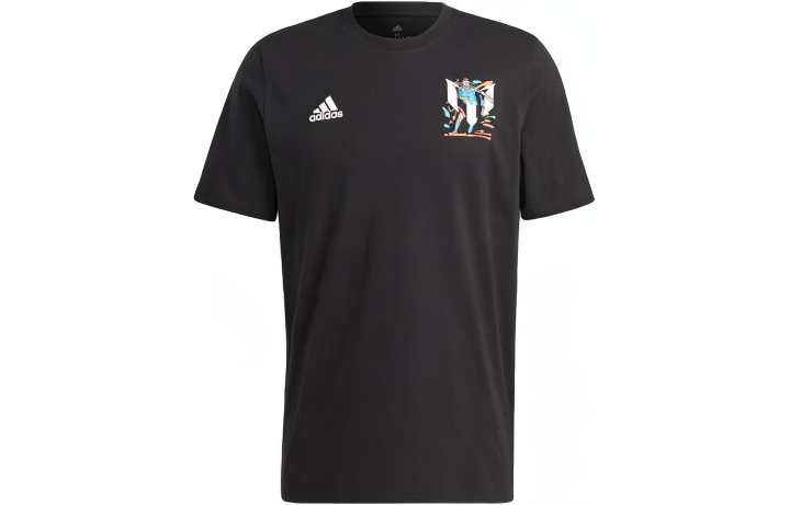 Adidas Adidas Messi Soccer Jerseys Men's Black Moderate Straight Fit