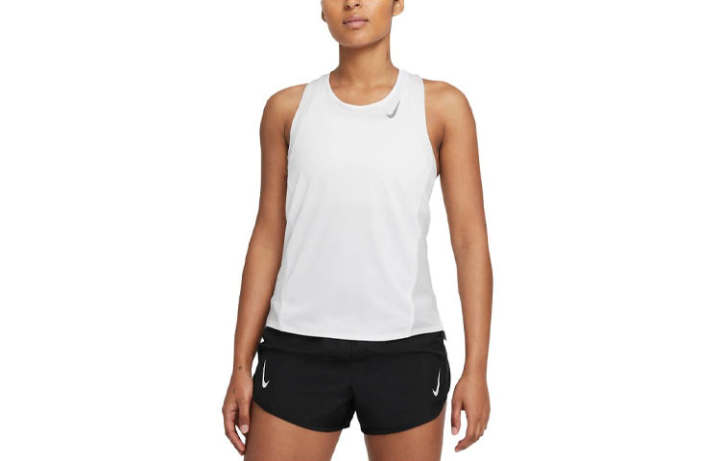 Nike Nike Tank Tops Women's White Straight Fit