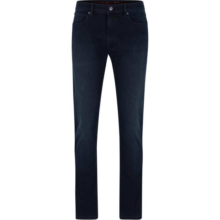 HUGO BOSS FW24 Casual Pants Men's Marine Blue