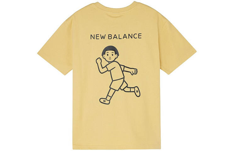 New Balance New Balance Noritake Collection Set in Sleeve T Shirt Women's Yellow