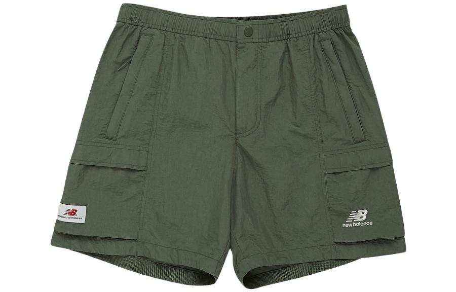 New Balance New Balance Casual Shorts Men's Olive Green Moderate