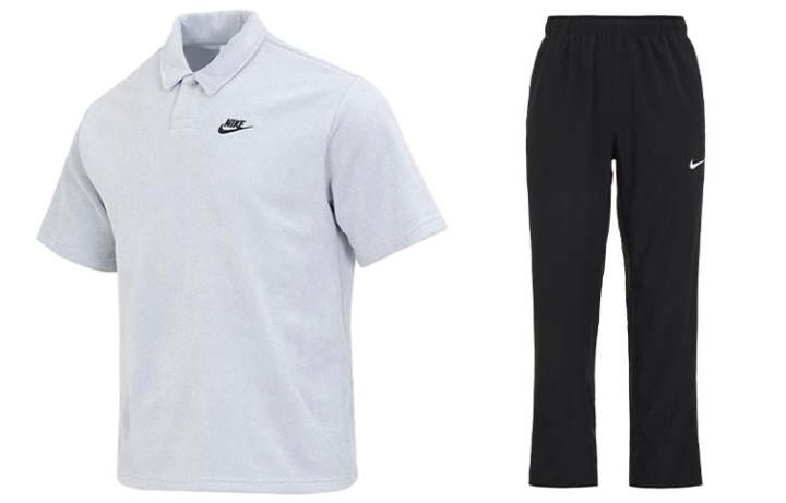 Nike Nike Casual Sportswear Men's Gray+Black 2 Pack Moderate
