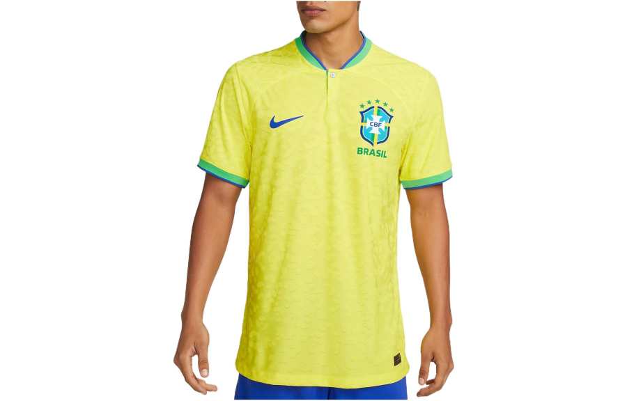 Nike Nike Brazil National Team Soccer Jersey Player Edition Men's Yellow