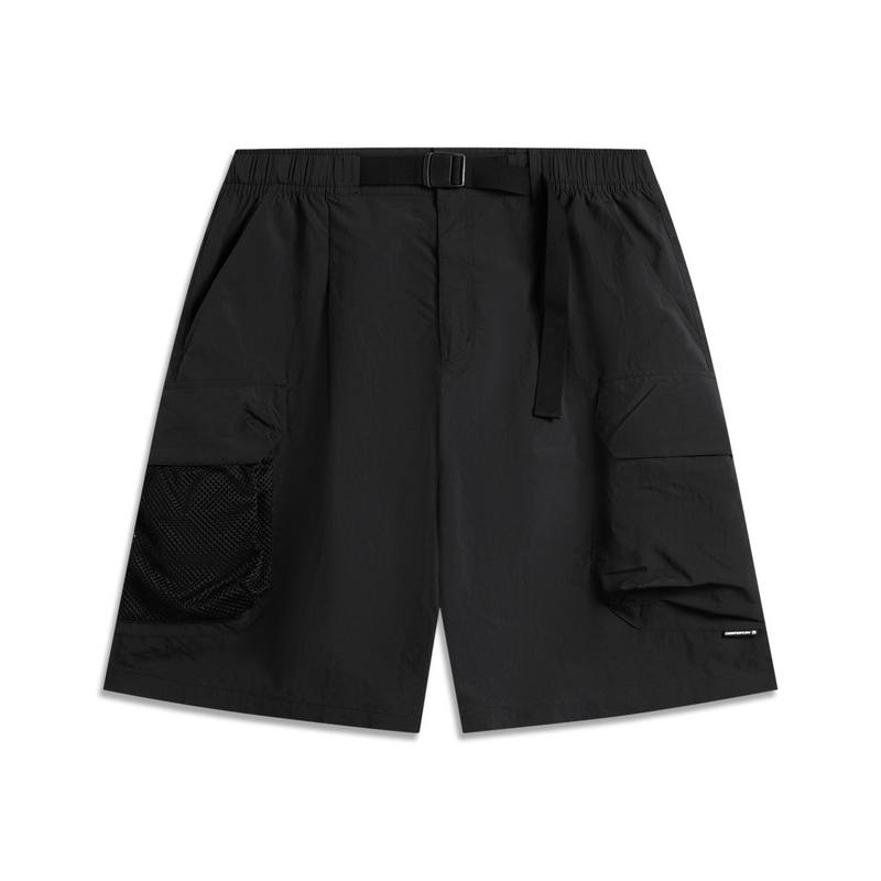 Li-Ning Li Ning Cargo Shorts Men's Black