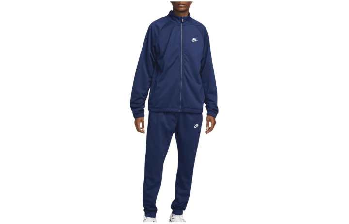 Nike Nike Poly Knit Tracksuit Casual Sportswear Men's Marine Blue