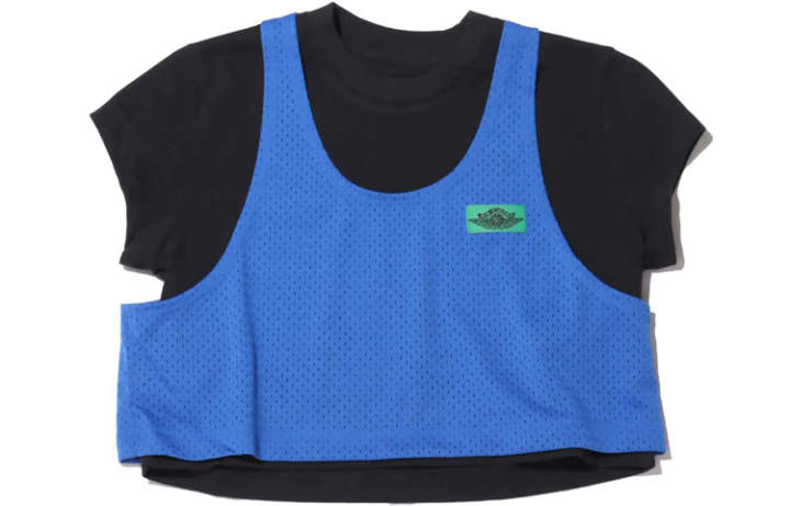 Jordan Jordan X Aleali May Layered Top Black/Blue