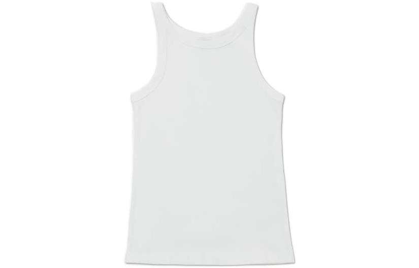 Levis Tank Tops Women's White Straight Fit