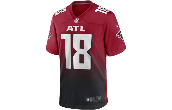Nike Nike Deion Sanders Atlanta Falcons Retired Men's Nike Nfl Game Jersey