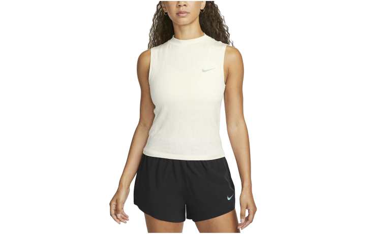 Nike Nike Tank Tops Women's Ecru Crew Neck Moderate Other