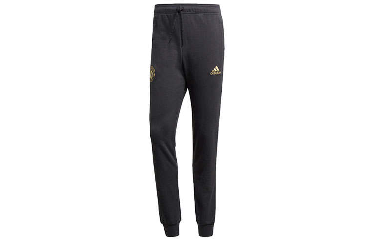 Adidas Adidas Manchester United Sports Pants Men's Carbon Black Moderate