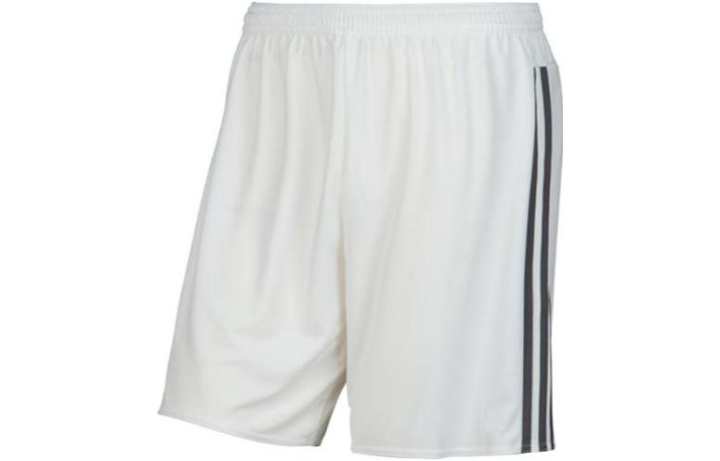 Adidas Adidas Soccer Bottoms Men's White Moderate Straight Fit Pants