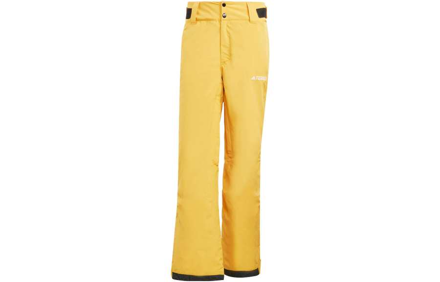 Adidas Adidas Ski Pants Men's Yellow Straight Fit