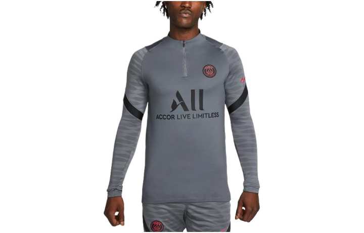 Nike Nike Paris Saint Germain Soccer Jerseys Men's Gray Moderate