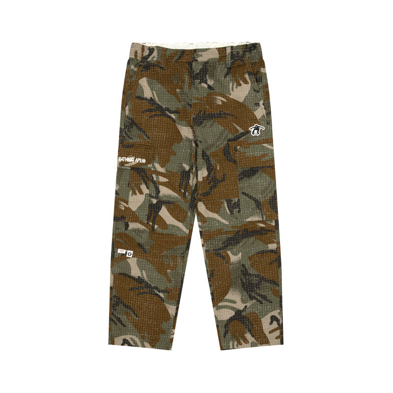 Aape Aape camouflage-print trousers
