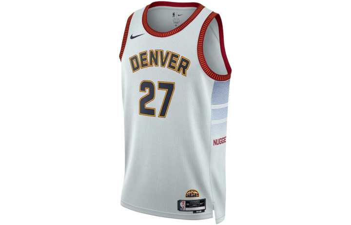 Nike Nike Basketball Jerseys Unisex Light Gray Moderate Straight Fit
