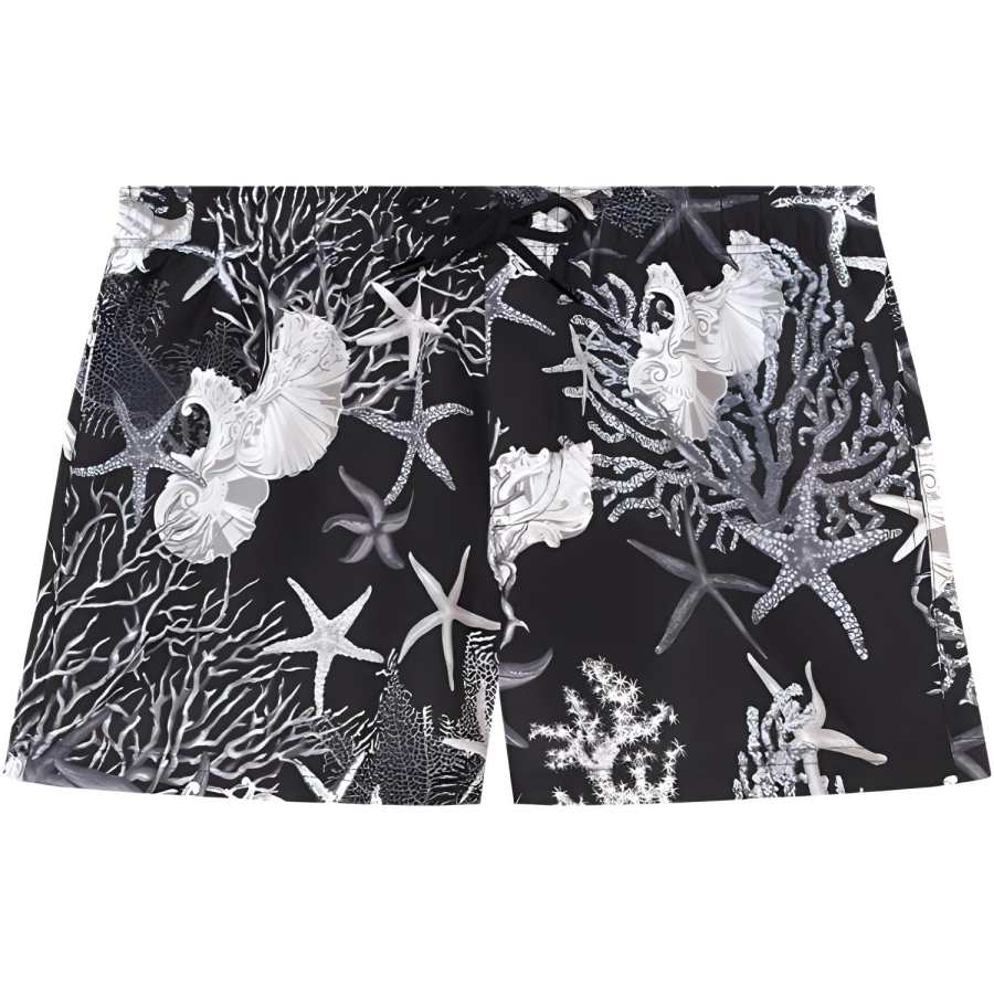 VERSACE VERSACE SS24 Beach Shorts Men's Black