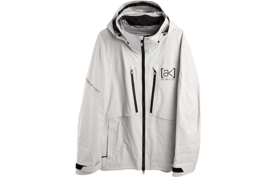 BURTON AK Stretch HOVER GORE‑TEX 3L Ski Top Men's Light Gray