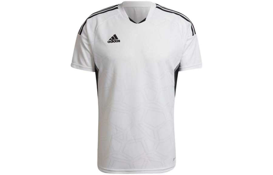 Adidas Adidas Soccer Jerseys Men's White Moderate Straight Fit