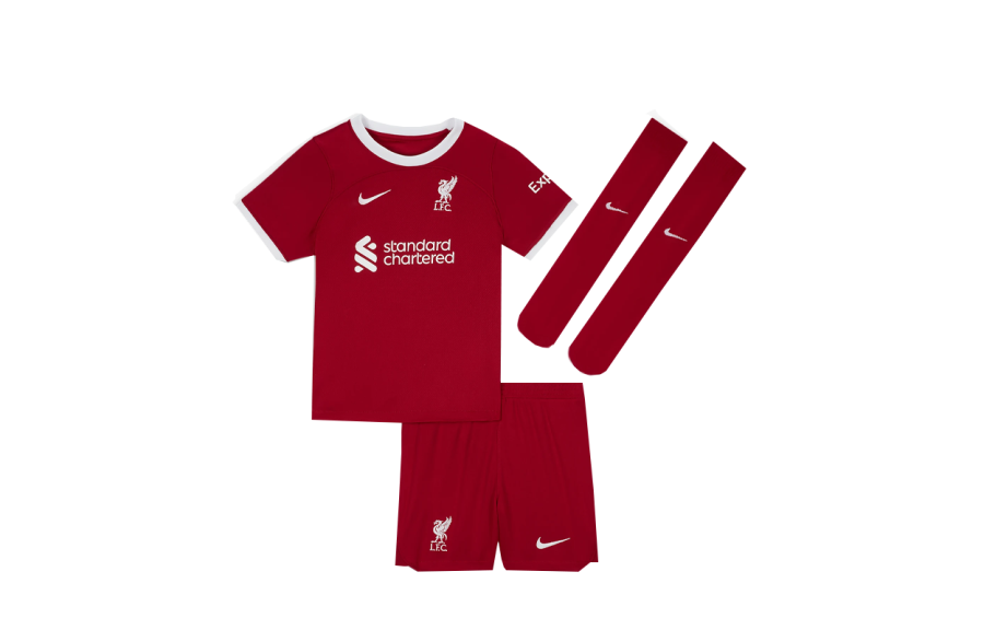 Nike Nike Liverpool 2023/24 Season Sports Apparel Soccer Jersey Set Unisex