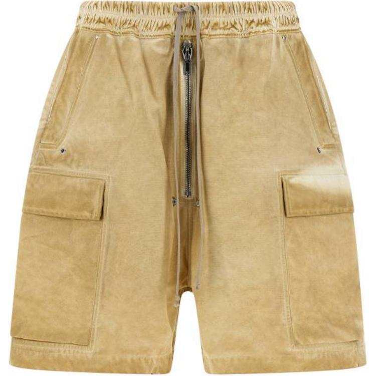 Rick Owens DRKSHDW Cargo Shorts Men's Beige