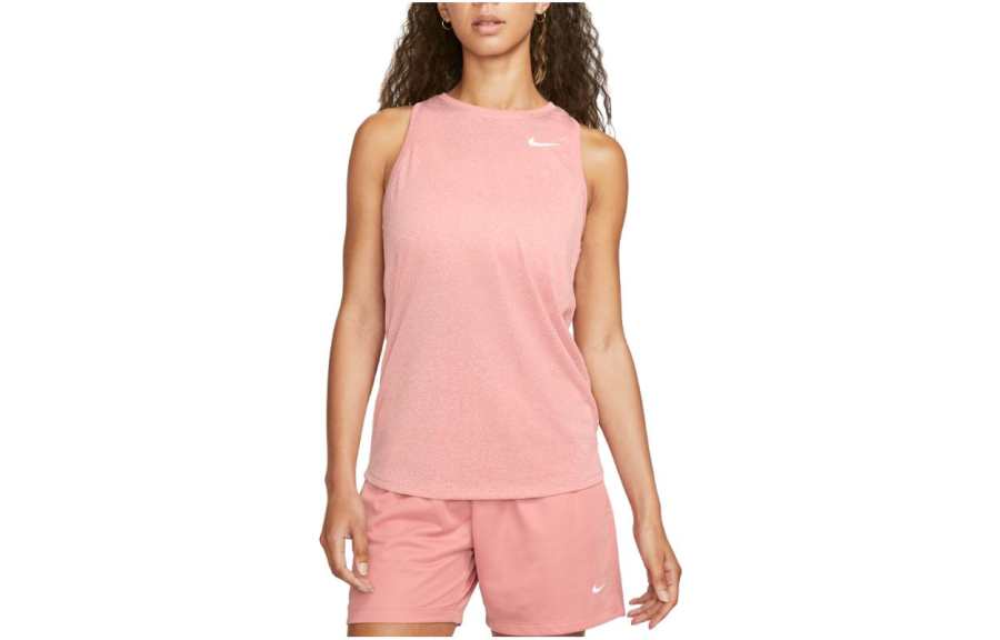 Nike Nike Tank Tops Women's Pink Crew Neck Moderate Other