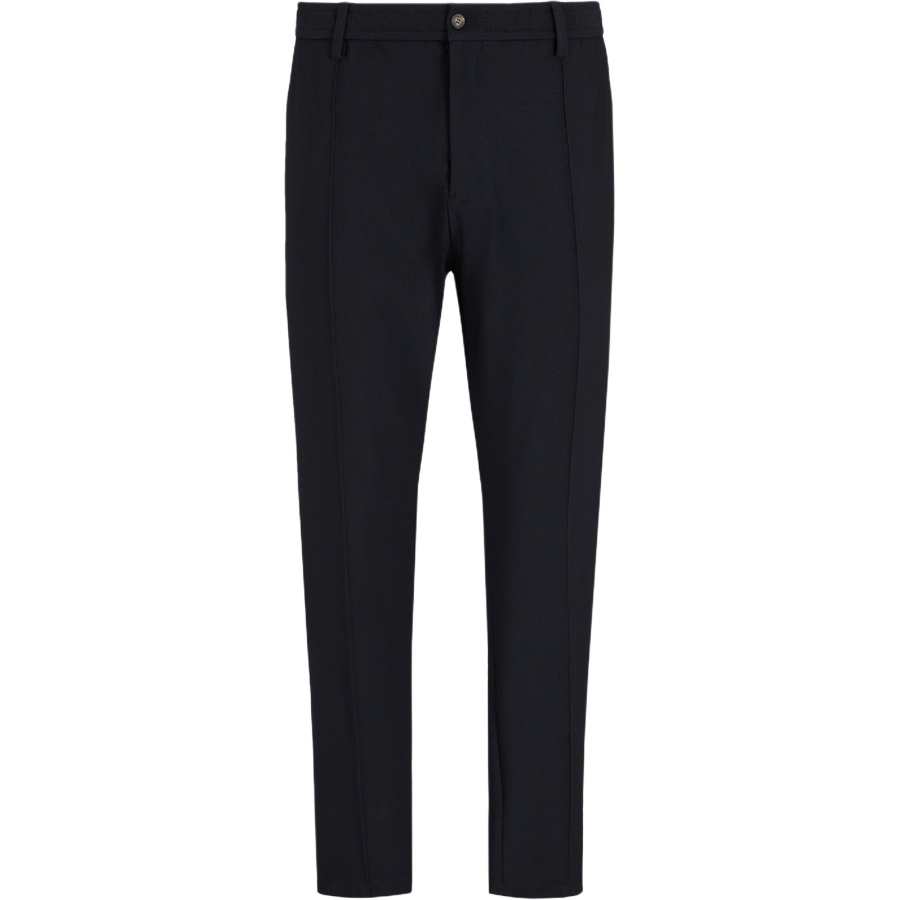 EMPORIO ARMANI 3D effect Micro pattern Technical jersey Trousers With Ribbing