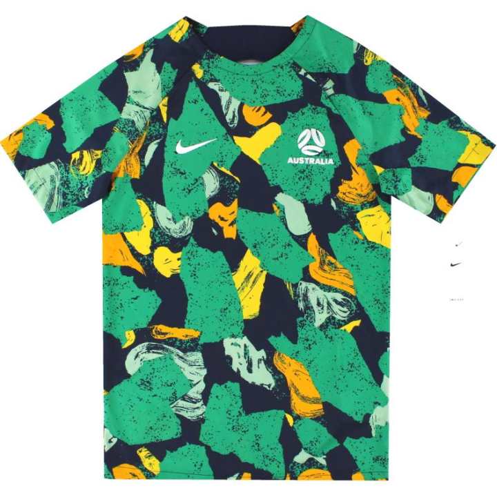 Nike Nike Australia National Team Soccer Jerseys Men's Green Moderate