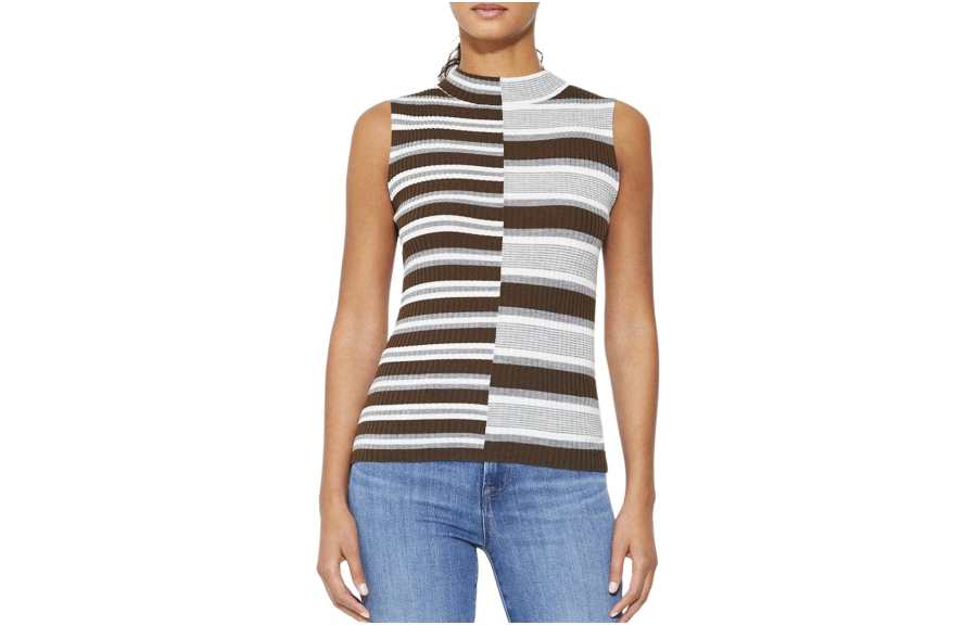 THEORY Tank Top Women's Dark Cocoa