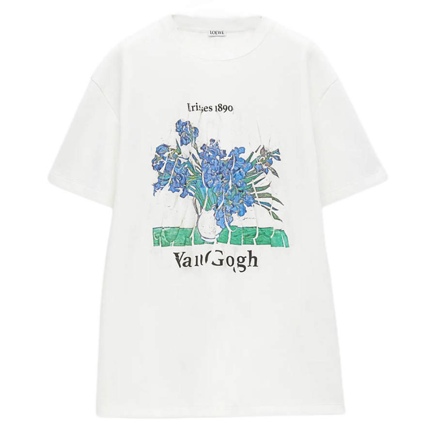 LOEWE LOEWE Oversized Graphic Printed T Shirt