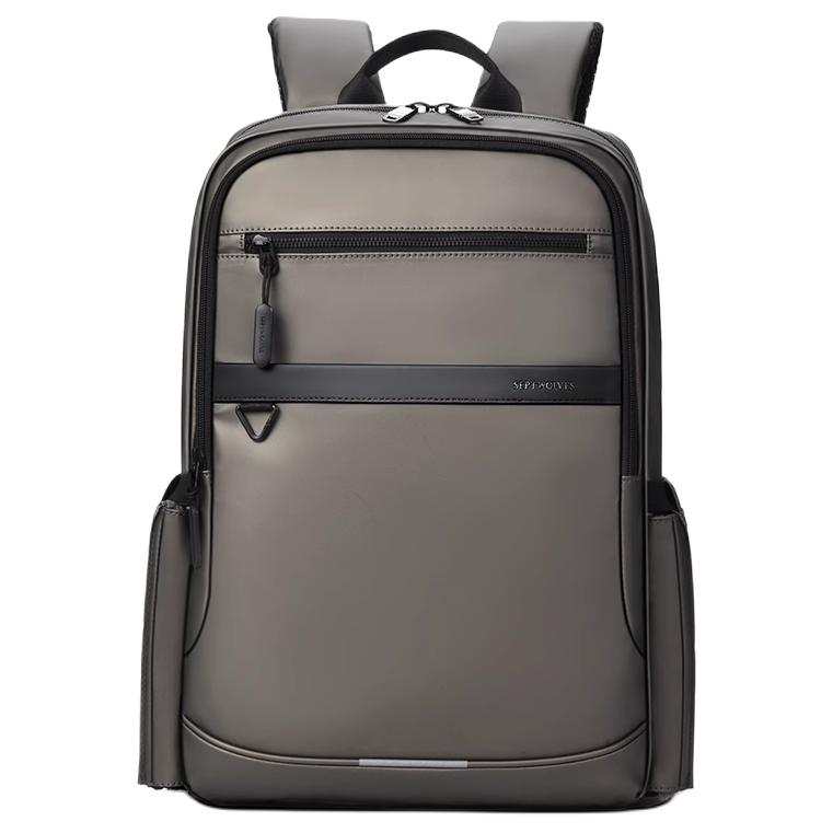 SEPTWOLVES SEPTWOLVES Fabric Backpack Large Men's Coffee